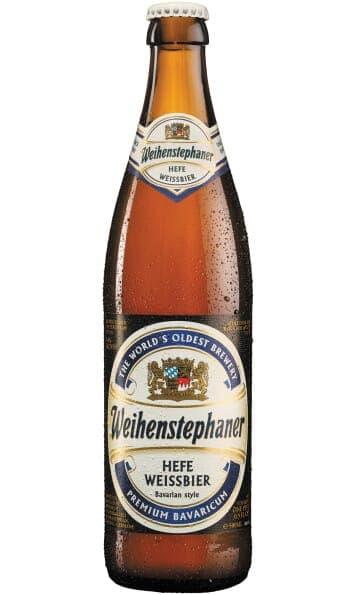 בירה ויינשטפן (Weihenstephaner) בבקבוק של 500 מ"ל