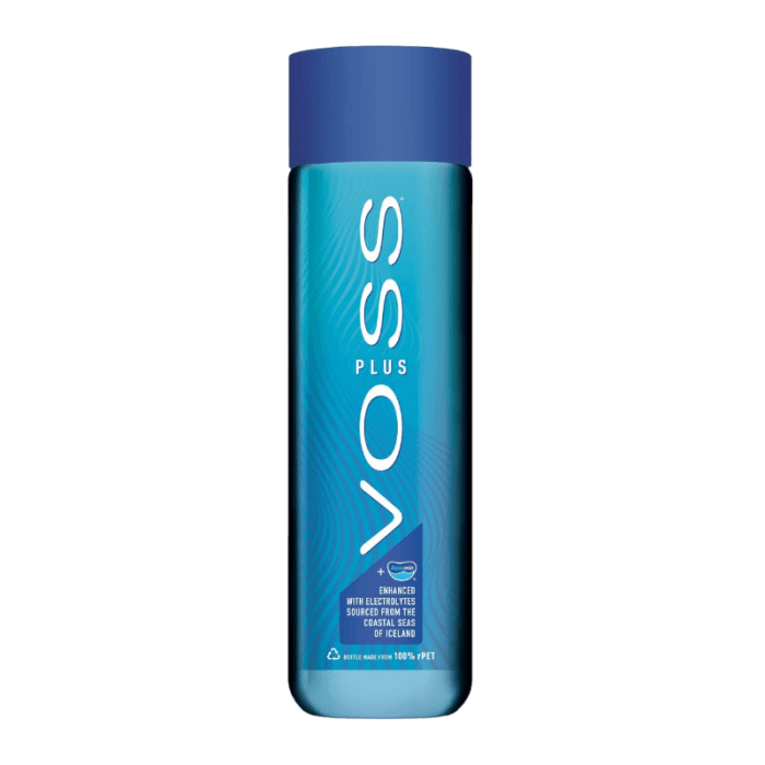 מים מינרליים VOSS PLUS עם אלקטרוליטים