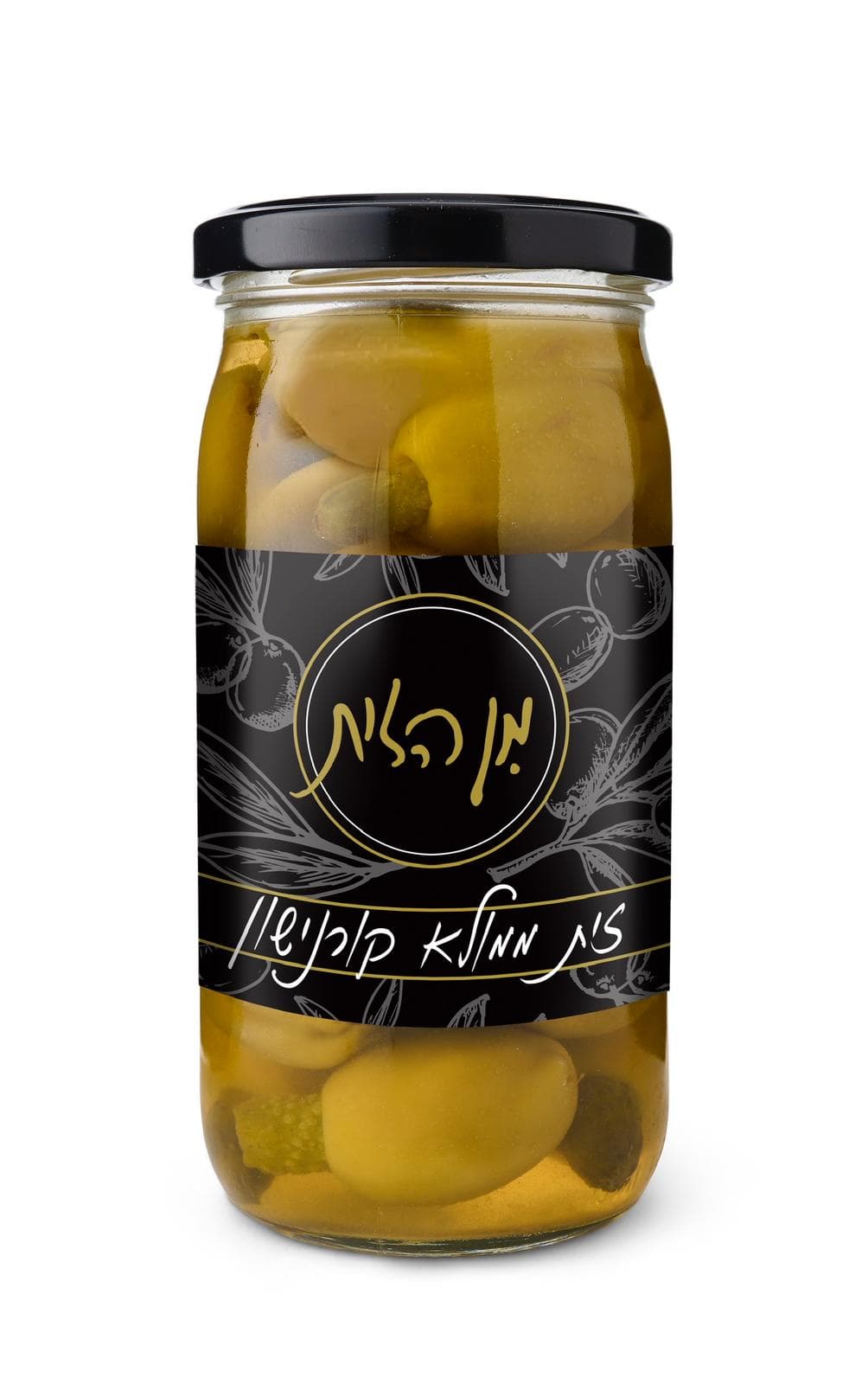 זית ממולא פלפל אדום מין הזית