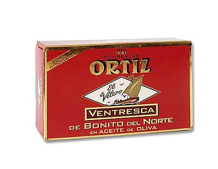 נתחי טונה לבנה מובחרים בשמן זית – ונטרסקה (Ventresca